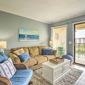 Hilton Head Ocean-view Steps To Beach! Apartment Hilton Head Island
